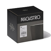  Кружка фарфоровая Magistro Matt black, 350 мл 9925812 