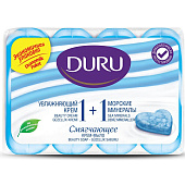 Мыло туалетное DURU 4х80г Морские Минералы