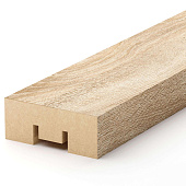  Рейка МДФ Бриона Дуб сонома 16х40х2700мм /Стелла 