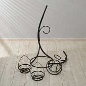 Подставка для цветов, напольная, d = 18 см, бронзовая 9433078 Подставка для цветов, напольная, d = 18 см, бронзовая 9433078