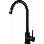  Смеситель для кухни R-излив черный K45 Black 