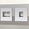  Розетка RJ-11+RJ-45 серебряный Werkel /W1182106 