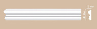 Плинтус потолочный 97803 40х16х2400 /DECOMASTER Плинтус потолочный 97803 40х16х2400 /DECOMASTER