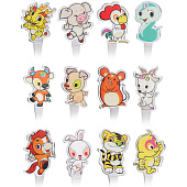 Ложка детская "Зверушка" металл 815-192 Ложка детская "Зверушка" металл 815-192