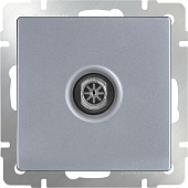 Розетка ТВ оконечная серебрянный Werkel /W1183006 Розетка ТВ оконечная серебрянный Werkel /W1183006