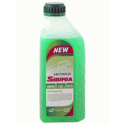  Антифриз (зеленый) SIBIRIA -40 1кг 