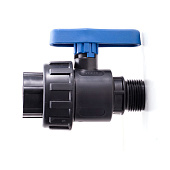 Шаровый кран ВН 1/2"х1/2" ПНД Шаровый кран ВН 1/2"х1/2" ПНД