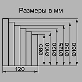 Переход  универсальный  ПУ 16.15.12,5.12.10.8