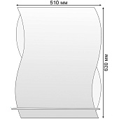 Зеркало Поэзия с полкой 51х64 Континент Зеркало Поэзия с полкой 51х64 Континент