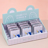 Зеркало-шейкер раскладное "Sparkles unicorn", white (8х6 см) Зеркало-шейкер раскладное "Sparkles unicorn", white (8х6 см)