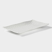  Блюдо сервировочное «Воздушность», 25,5х14 см, белый 7610817 