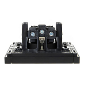 Розетка встраиваемая с заземлением, цвет черный, IEK FORTE&PIANO Розетка встраиваемая с заземлением, цвет черный, IEK FORTE&PIANO