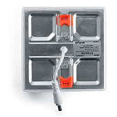 FERON Светильник встраиваемый безрамочный с регул. монтажным диаметром (до 105мм) 12W, 4000K ,1200Lm, белый, AL514 с драйвером в компл. FERON Светильник встраиваемый безрамочный с регул. монтажным диаметром (до 105мм) 12W, 4000K ,1200Lm, белый, AL514 с драйвером в компл.