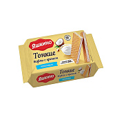  Вафли «Яшкино», тонкие с кокосовым кремом, 144 г 