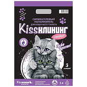 Наполнитель Кисс Клининг 5 л силикагель КОМФОРТ