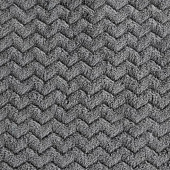  Покрывало 180х200 Зигзаг фланель серый 