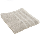  Полотенце махровое 70х130 см, жаккард, бежевое, П-95 