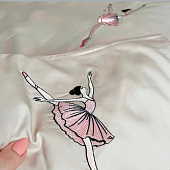 Комплект постельного белья 1,5 спальный Mariya DeLuxe Балерины Комплект постельного белья 1,5 спальный Mariya DeLuxe Балерины