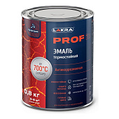 Эмаль термостойкая антикоррозионная Лакра PROF IT до 700 С Серебристый 0,8 кг Эмаль термостойкая антикоррозионная Лакра PROF IT до 700 С Серебристый 0,8 кг
