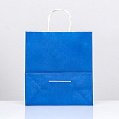 Пакет крафт Радуга, синий, 25х12х27 см, 9351827 Пакет крафт Радуга, синий, 25х12х27 см, 9351827