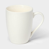 Кружка фарфоровая White Label, 350 мл, белый 9408747 Кружка фарфоровая White Label, 350 мл, белый 9408747