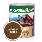 Антисептик СОСНОВЫЙ ДОМ ореховое дерево 0,8л Антисептик СОСНОВЫЙ ДОМ ореховое дерево 0,8л