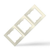 Рамка 3-м верт. сл. Кость(7948691)/UNIVersa Бриллиант Рамка 3-м верт. сл. Кость(7948691)/UNIVersa Бриллиант