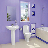 Унитаз-компакт Вест к/в с арматурой и сиденьем Santeri Унитаз-компакт Вест к/в с арматурой и сиденьем Santeri