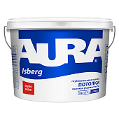 В/Д краска д/потолков матовая AURA Isberg 9л В/Д краска д/потолков матовая AURA Isberg 9л