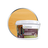 Лак в/д тонированный Лакра Сосна 2,5кг Лак в/д тонированный Лакра Сосна 2,5кг