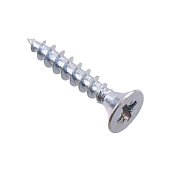  Саморезы универсальные оцинкованные ШУц 4,5х25мм, потайная голова, 18шт 
