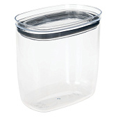 Емкость д/сыпучих 1,2л "Шайн" 95х150х150мм Графитовый, М1301 Емкость д/сыпучих 1,2л "Шайн" 95х150х150мм Графитовый, М1301