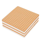  Блок для записей самоклеящийся крафтовый Brauberg Multi Kraft, 76х76 мм, 300 листов, 115209 