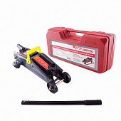  Домкрат 1,8т гидравлический подкатной  SKYWAY в кейсе 