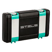 Набор инструментов, 57 предм., 1/4", CrV, пластиковый кейс Stels 14101 Набор инструментов, 57 предм., 1/4", CrV, пластиковый кейс Stels 14101