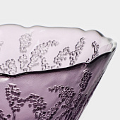  Салатник стеклянный Magistro «Французская лаванда» 470 мл цвет фиолетовый 9080436 