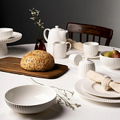 Тарелка Billibarri Carve Matt фарфор 21 см 900-992 Тарелка Billibarri Carve Matt фарфор 21 см 900-992