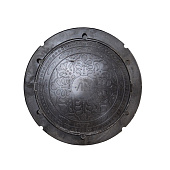 Люк канализационный ПП тип ЛМ 1,5 тн, черный 725/565/45 Люк канализационный ПП тип ЛМ 1,5 тн, черный 725/565/45