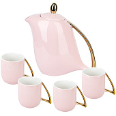 Чайный набор 5пр. "5th Avenue. Pink" (4 персоны) v=1300/240 мл 1400016 Чайный набор 5пр. "5th Avenue. Pink" (4 персоны) v=1300/240 мл 1400016