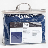  Покрывало 200х210 LoveLife синий микрофайбер 7581265 