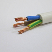 Провод ПВС 3х1.5 (на отрез) Провод ПВС 3х1.5 (на отрез)