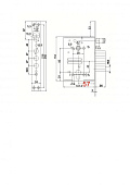 Замок врезной 4-3/85К (79059) BORDER Замок врезной 4-3/85К (79059) BORDER