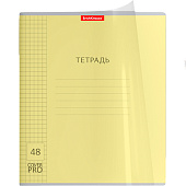  Тетрадь 48л. А5. клетка, ErichKrause, Классика CoverPrо 2в1 MIX-PACK, 56384 