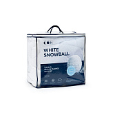 Одеяло 140х205 стеганое Snowball белый, ОСВ_SB-6311у