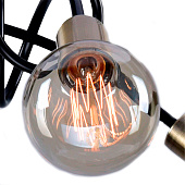 Светильник "Водоворот" РС22914 BK+AB/5C Светильник "Водоворот" РС22914 BK+AB/5C