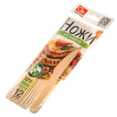 Ножи деревянные GRIFON Bio 12 шт. 105-328 Ножи деревянные GRIFON Bio 12 шт. 105-328