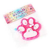 Мялка Кошачья лапка, с блёстками, цвета микс, 10843338 Мялка Кошачья лапка, с блёстками, цвета микс, 10843338