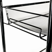 Этажерка Ладья 24К, черный Э342Ч Этажерка Ладья 24К, черный Э342Ч