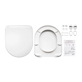 Унитаз-компакт Аттика стандарт к/в с арматурой и сиденьем Sanita Унитаз-компакт Аттика стандарт к/в с арматурой и сиденьем Sanita