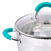 Кастрюля из нержавеющей стали Mallony Bravo 2.9л 005429 Кастрюля из нержавеющей стали Mallony Bravo 2.9л 005429